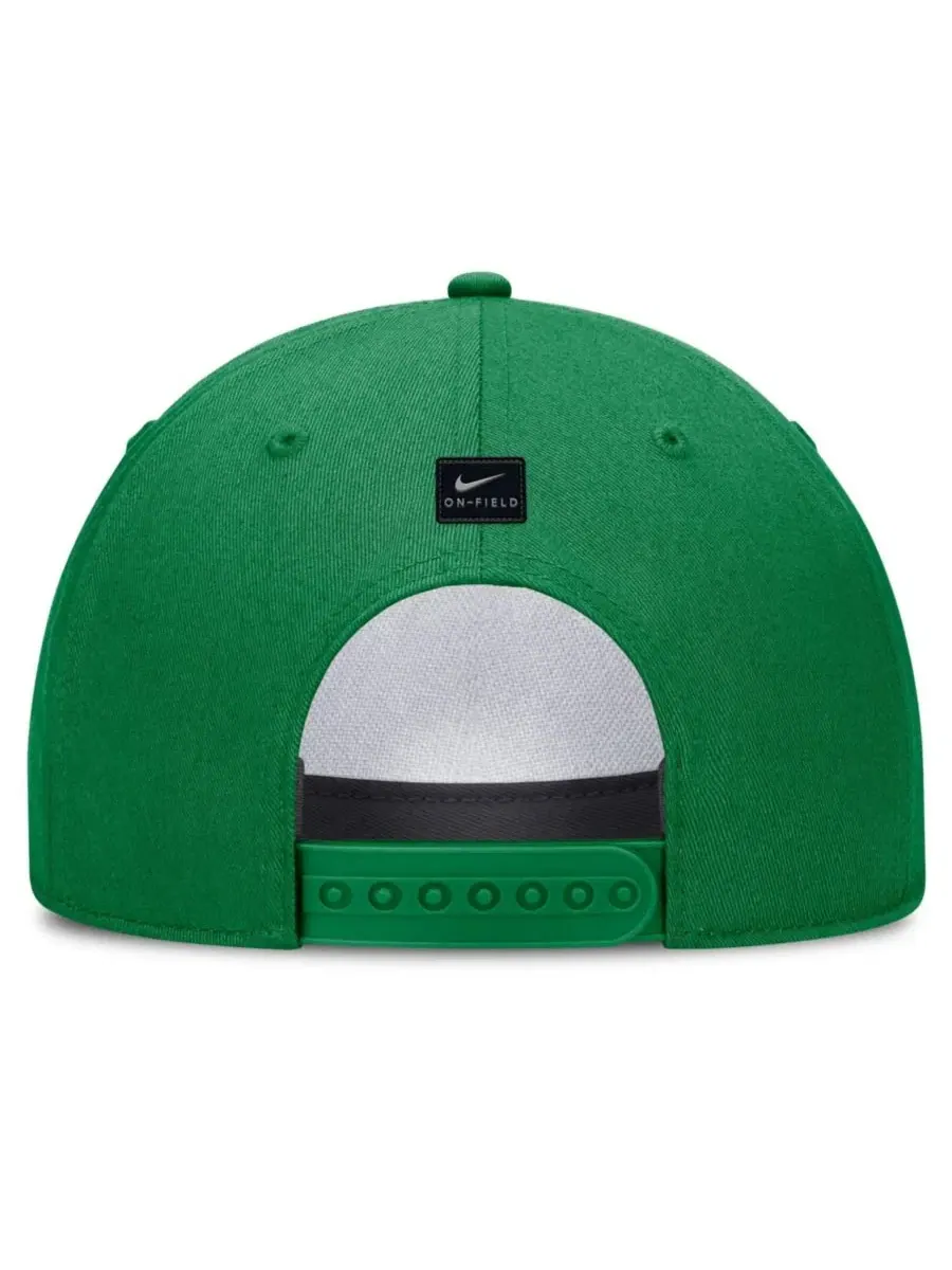 Кепка Nike Oregon Ducks 2026 Sideline Dri-FIT Rise Adjustable — изображение 4 из 5, зеленый