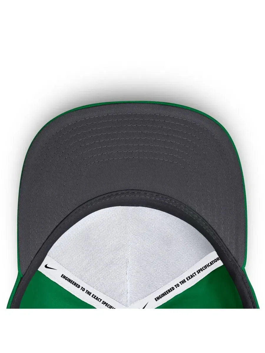 Кепка Nike Oregon Ducks 2026 Sideline Dri-FIT Rise Adjustable — изображение 5 из 5, зеленый