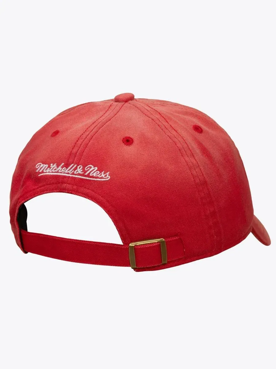 Кепка с вышивкой Mitchell & Ness — изображение 2 из 3, красный