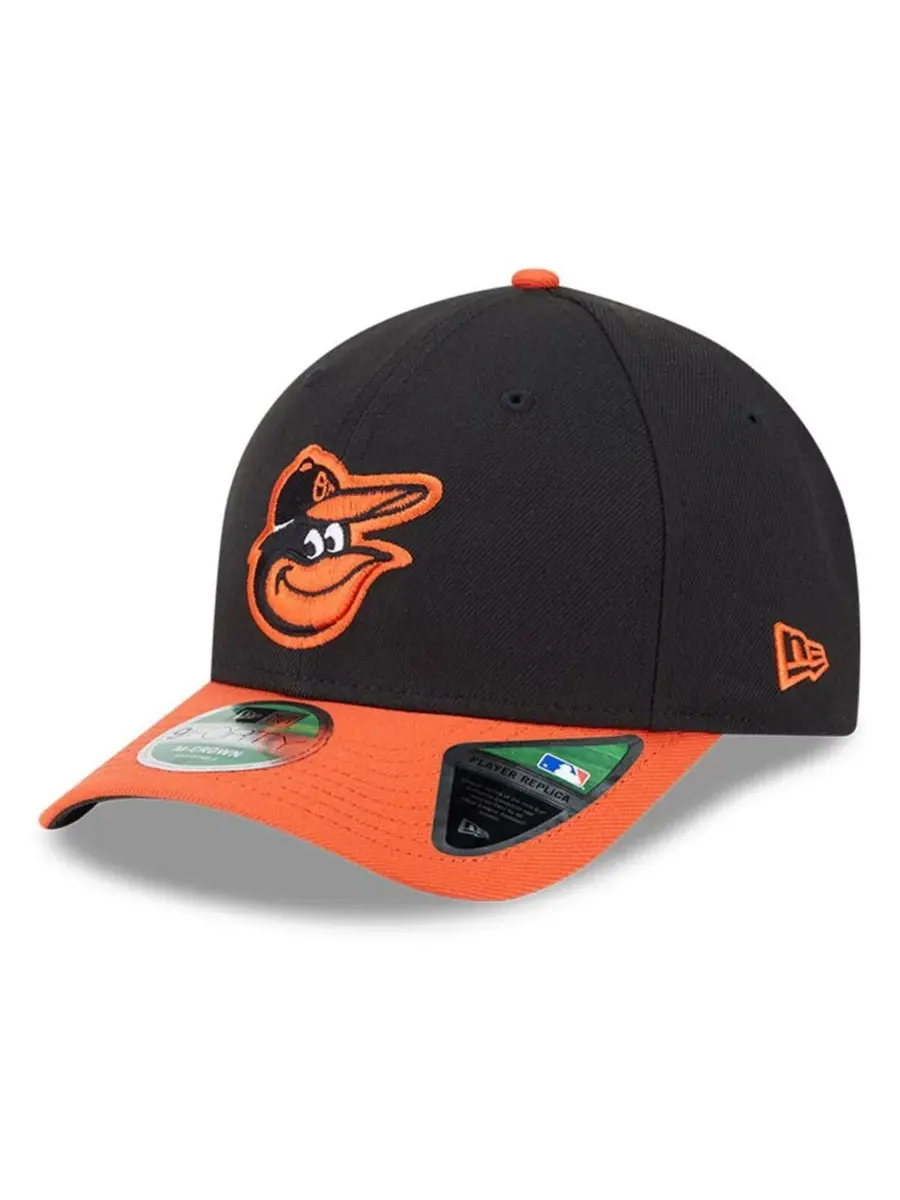 New Era Мужская черная бейсболка Baltimore Orioles, реплика игрока команды 9FORTY, регулируемая по