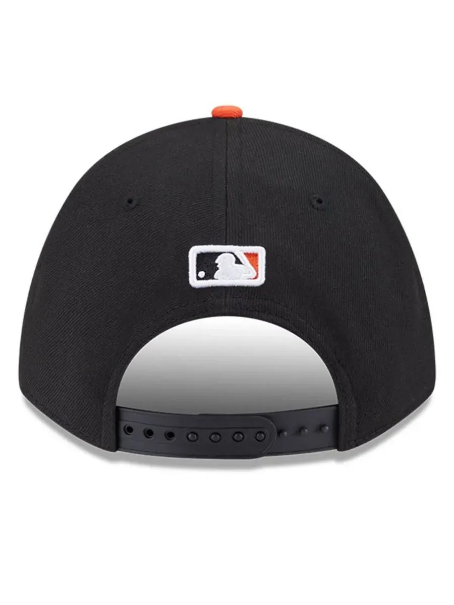 New Era Мужская черная бейсболка Baltimore Orioles, реплика игрока команды 9FORTY, регулируемая по — изображение 5 из 5