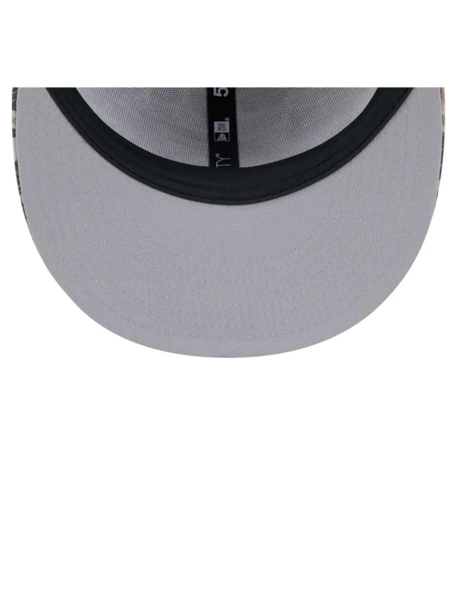 Мужская кепка Philadelphia Eagles Geo Camo 59FIFTY Fitted Hat New Era — изображение 2 из 5, камуфляж
