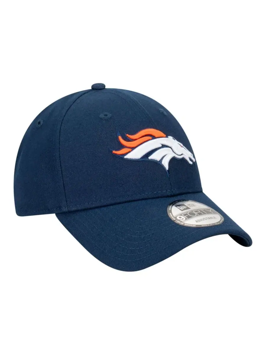 Кепка с вышитым логотипом Denver Broncos New Era — изображение 3 из 4, темно-синий