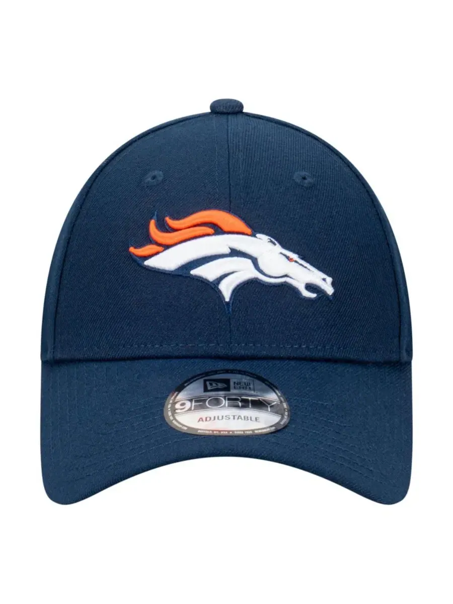Кепка с вышитым логотипом Denver Broncos New Era — изображение 4 из 4, темно-синий