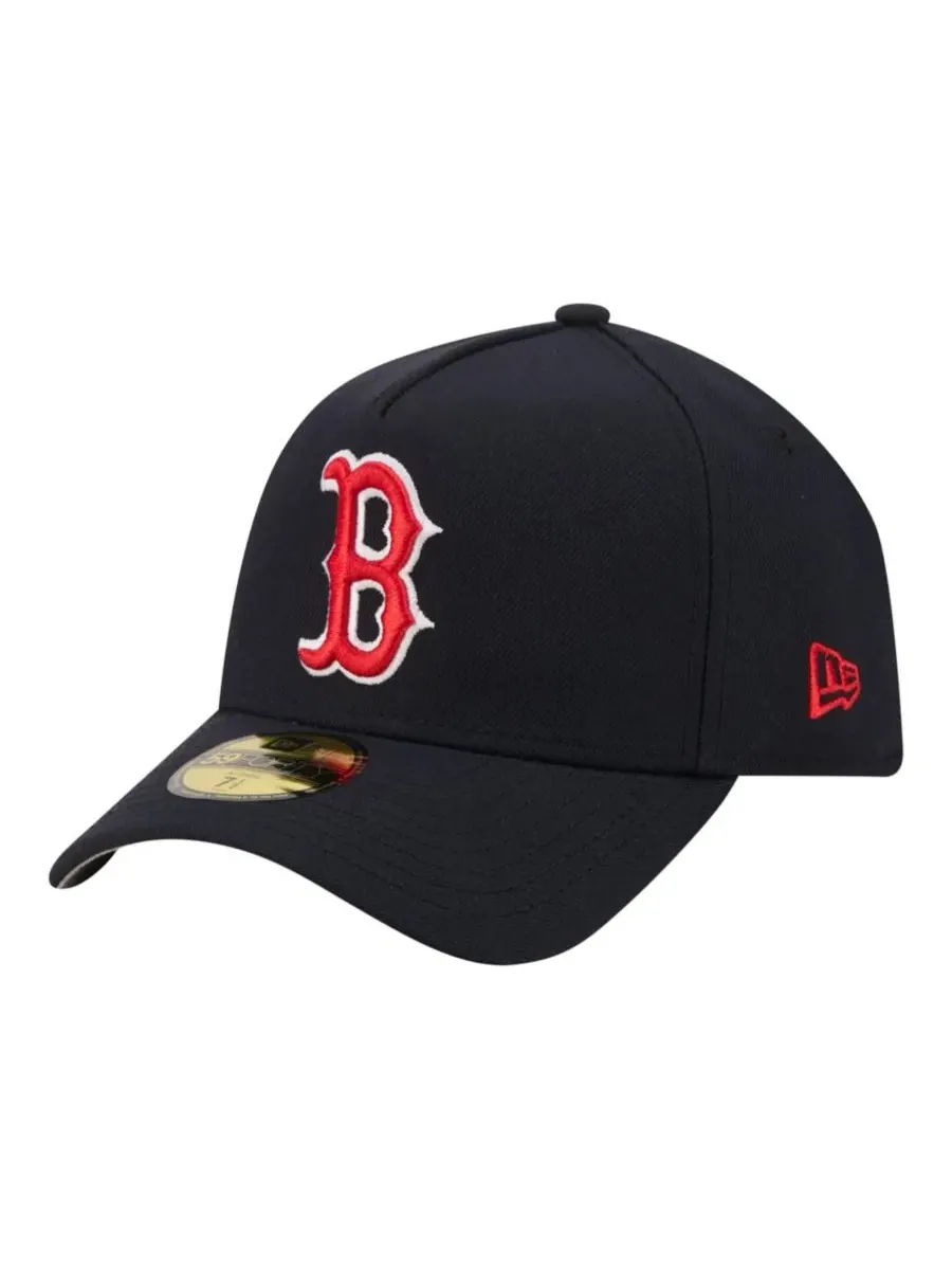 Кепка New Era A-Frame 59FORTY с вышитым логотипом Boston Red Sox