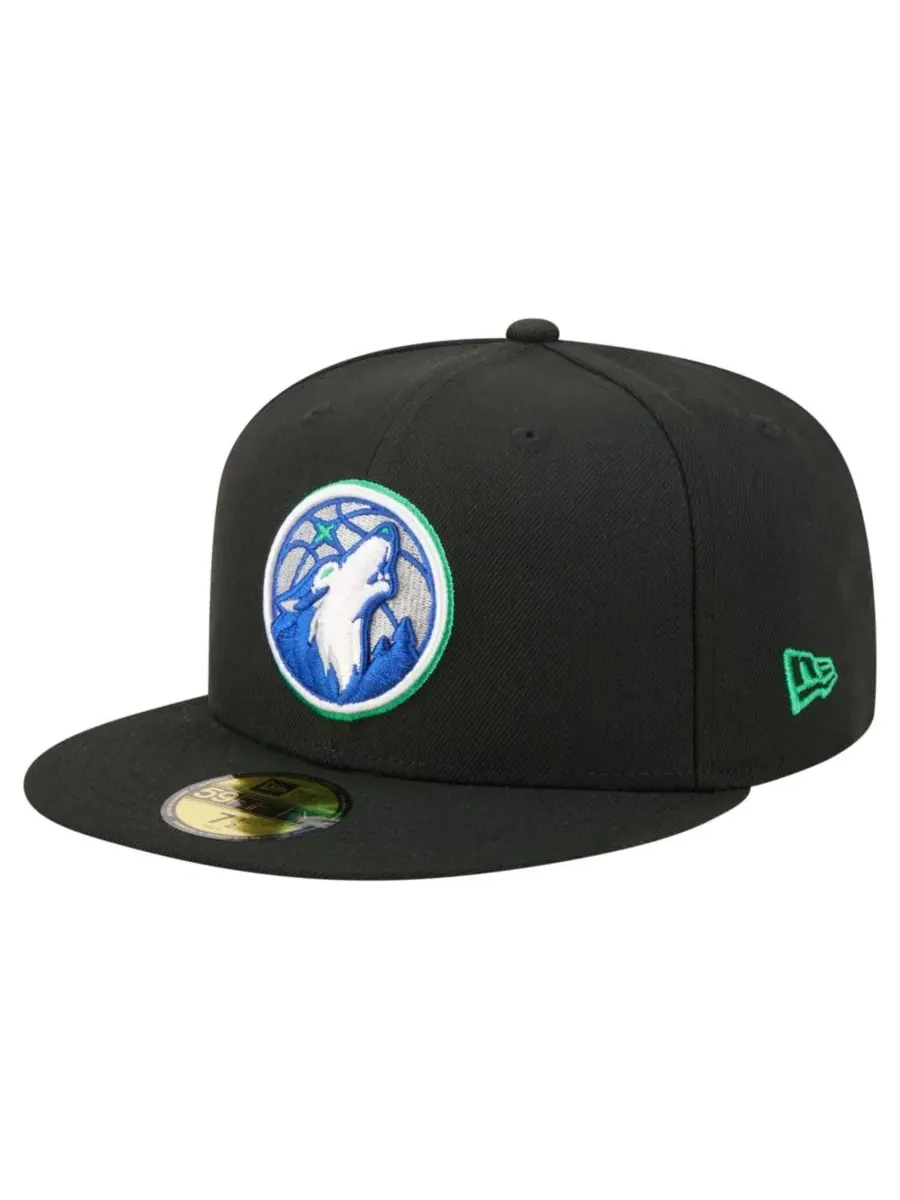 Кепка New Era 59FIFTY с вышивкой, Minnesota Timberwolves