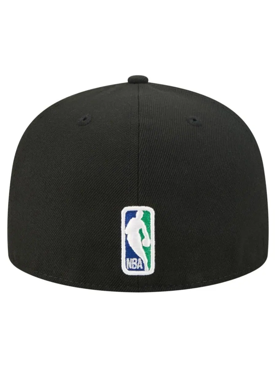 Кепка New Era 59FIFTY с вышивкой, Minnesota Timberwolves — изображение 4 из 5, черный