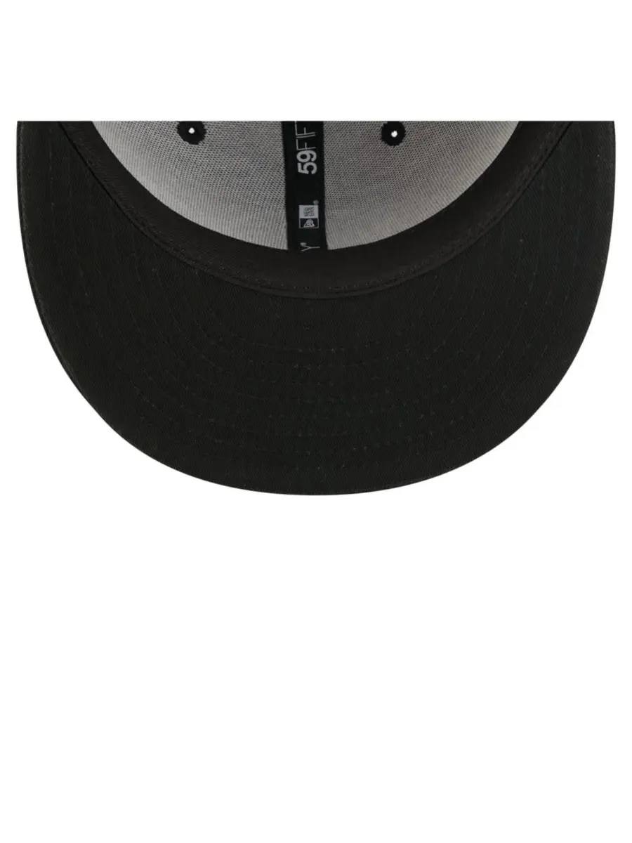 Кепка New Era 59FIFTY с вышивкой, Minnesota Timberwolves — изображение 5 из 5, черный