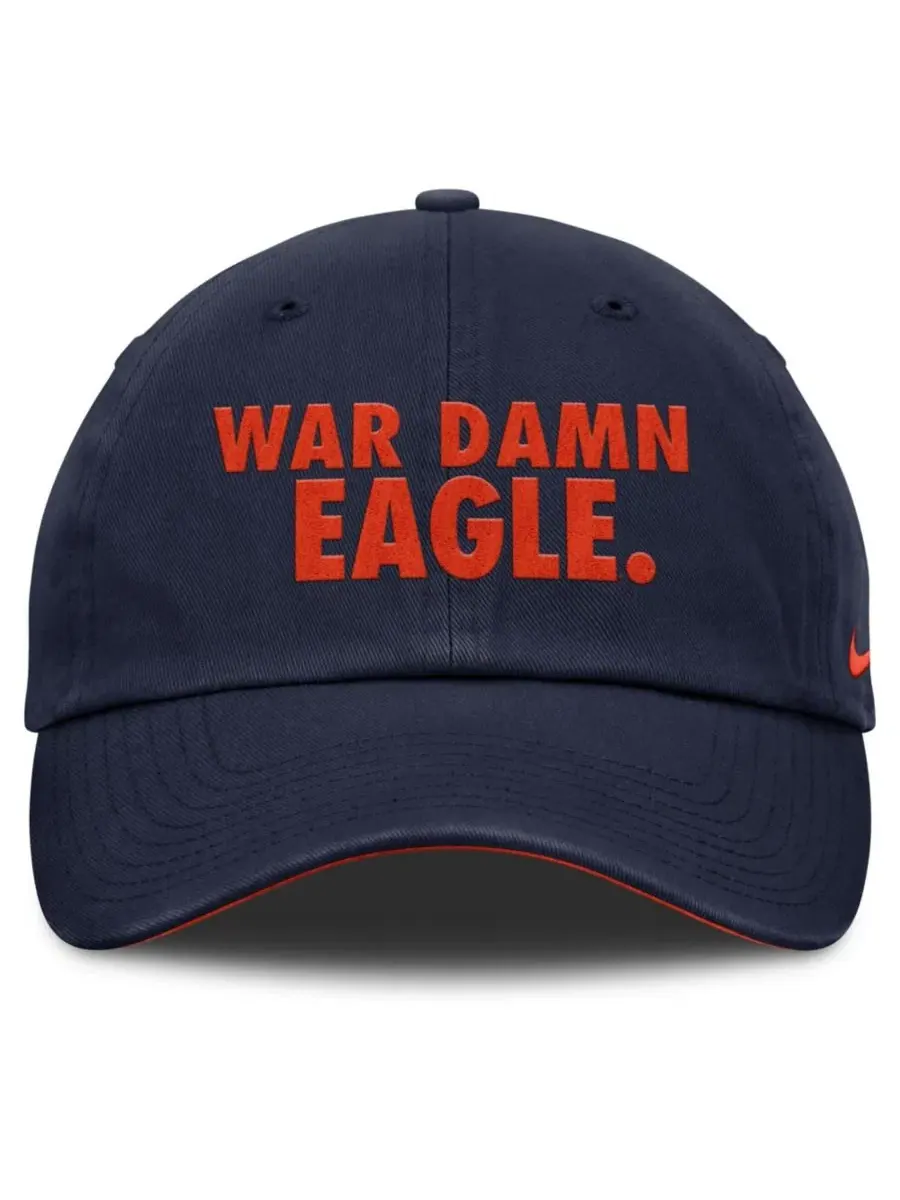 Бейсболка Nike с вышитым логотипом Auburn Tigers — изображение 2 из 5, темно-синий