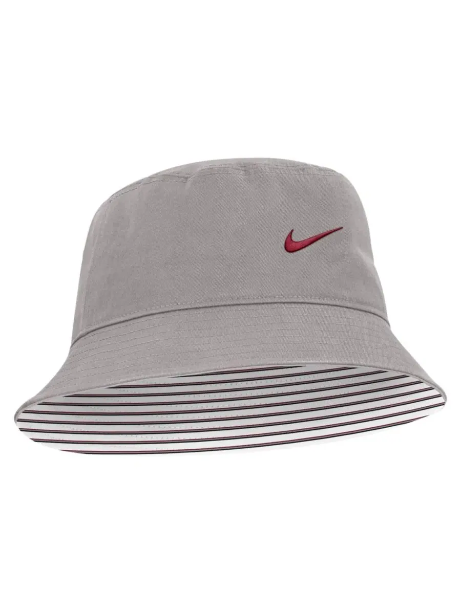 Бейсболка с вышивкой команды, модель Primetime Apex Nike — изображение 2 из 2, серый