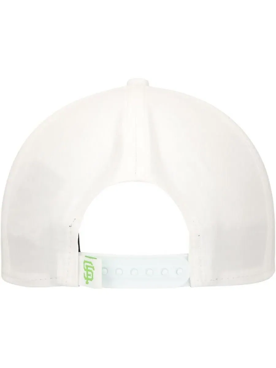 Кепка-гольфист Spring Spectrum с вышивкой San Francisco Giants New Era — изображение 4 из 4, белый
