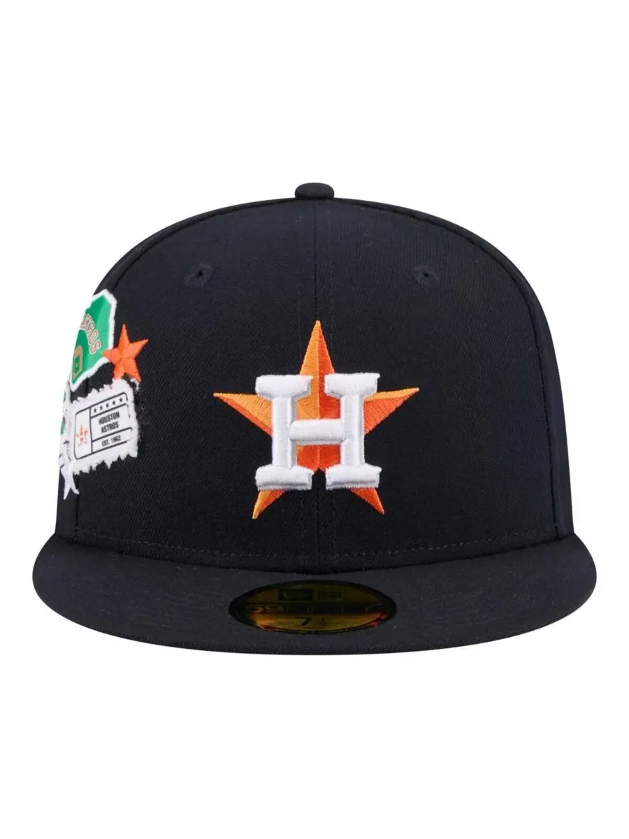 Кепка New York Yankees City Patch 59FIFTY New Era — изображение 2 из 4, темно-синий