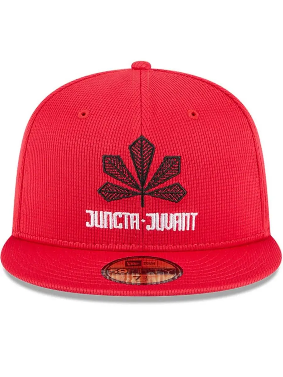 New Era Мужская красная бейсболка Cincinnati Reds City Connect Batting Practice 59FIFTY Fitted Hat — изображение 2 из 4
