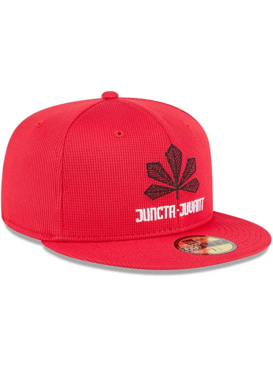New Era Мужская красная бейсболка Cincinnati Reds City Connect Batting Practice 59FIFTY Fitted Hat — изображение 3 из 4