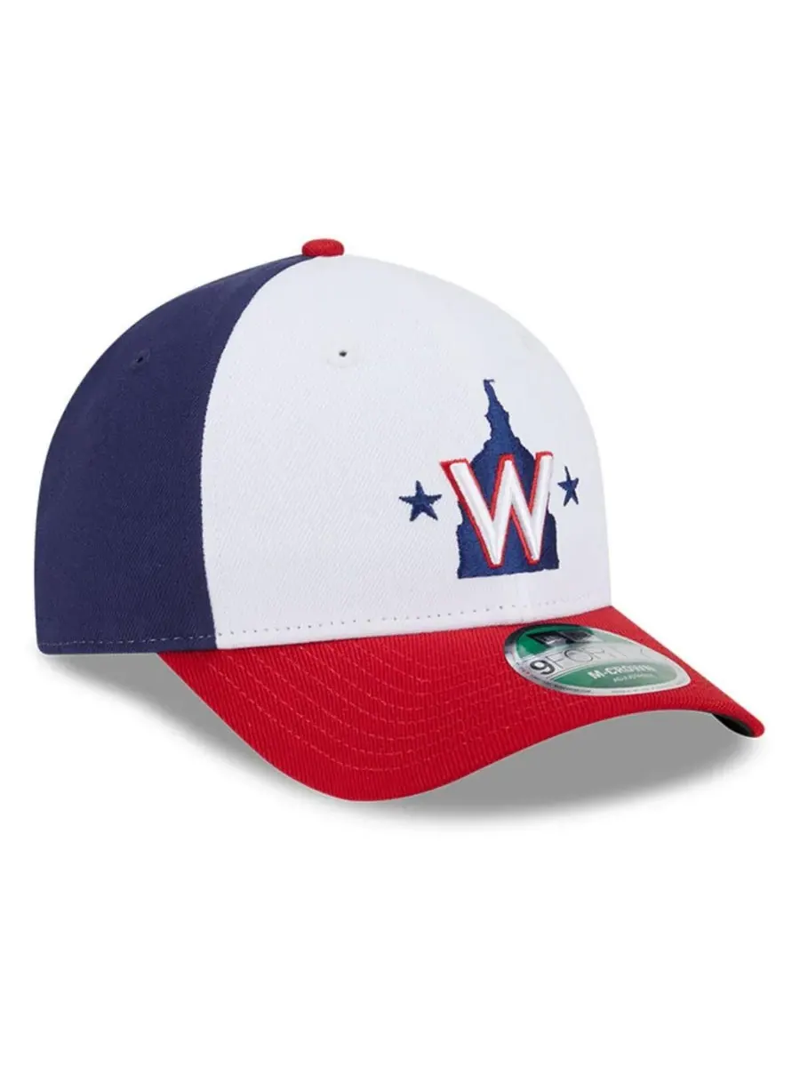 New Era Мужская белая бейсболка Washington Nationals Player Replica 9FORTY с регулируемым размером — изображение 4 из 5