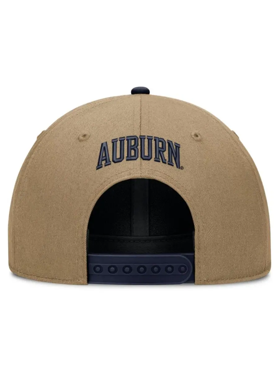 Кепка Nike Auburn Tigers Primetime Rise Dri-FIT — изображение 4 из 4, бежевый темно-синий