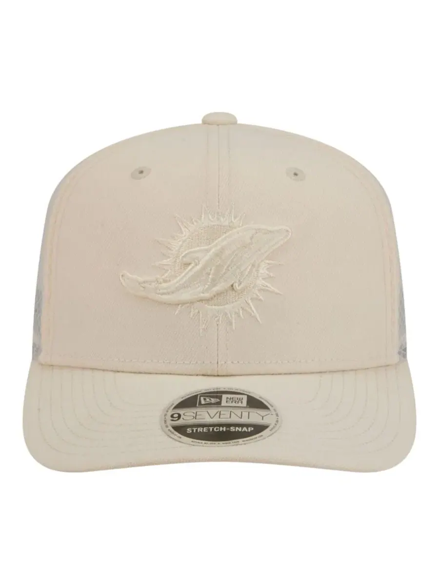 Кепка New Era 9SEVENTY с вышитым логотипом — изображение 5 из 5, бежевый