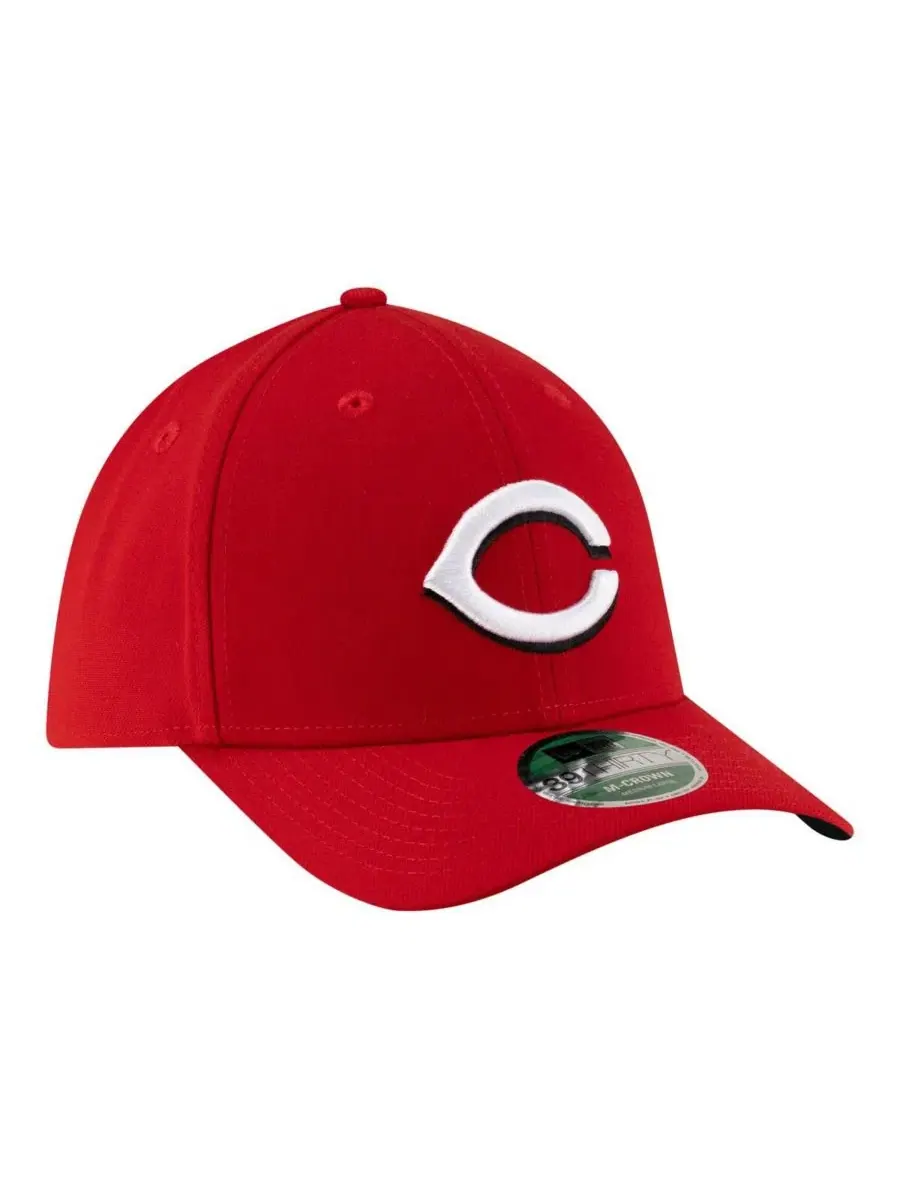 Кепка New Era Cincinnati Reds 39THIRTY M-Crown Flex Hat — изображение 2 из 4, красный