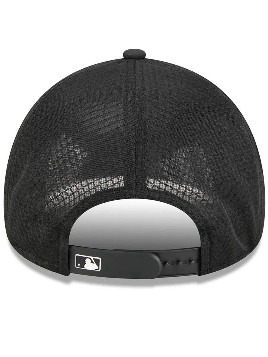Бейсболка New Era 9FORTY APEX с вышитым логотипом Miami Marlins — изображение 2 из 4, черный