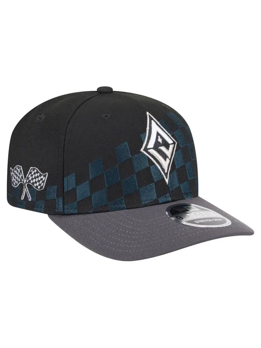 Кепка с принтом в клетку 9SEVENTY Checkerboard Print Adjustable Hat New Era