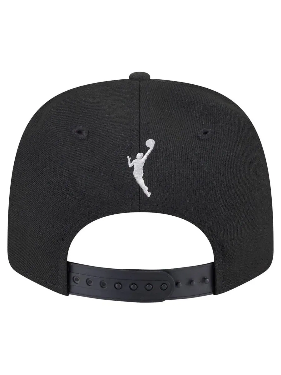 Кепка с принтом в клетку 9SEVENTY Checkerboard Print Adjustable Hat New Era — изображение 2 из 4, черный