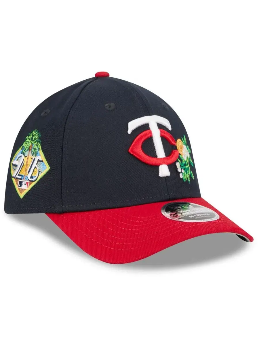 Бейсболка New Era Minnesota Twins 2026 Spring Training M-Crown 39THIRTY Flex Hat