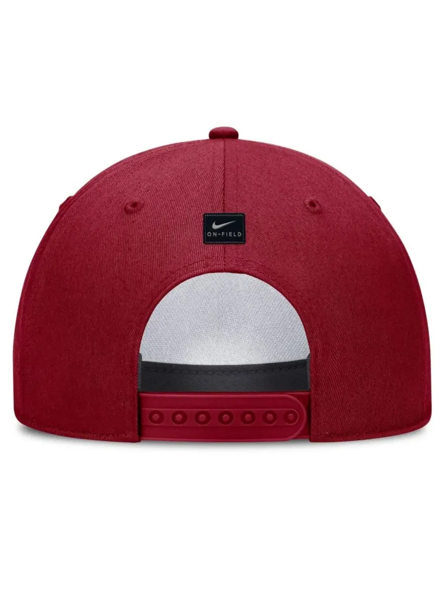 Бейсболка Nike Stanford Cardinal 2026 Sideline Dri-FIT Rise — изображение 4 из 5, красный