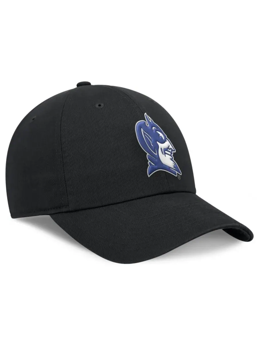 Кепка Nike Club Dri-FIT с вышитым логотипом Duke Blue Devils — изображение 3 из 4, черный