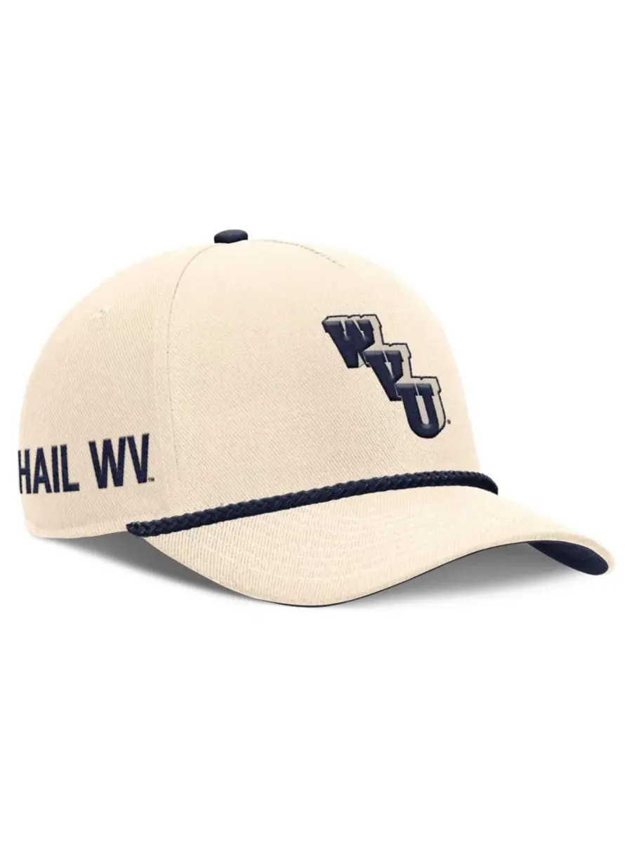 Кепка Nike West Virginia Mountaineers Legacy Vintage Rope Rise