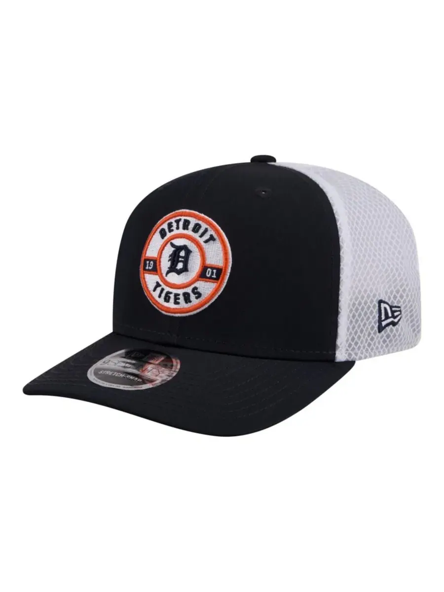 Кепка-тракер с вышитым логотипом Detroit Tigers New Era