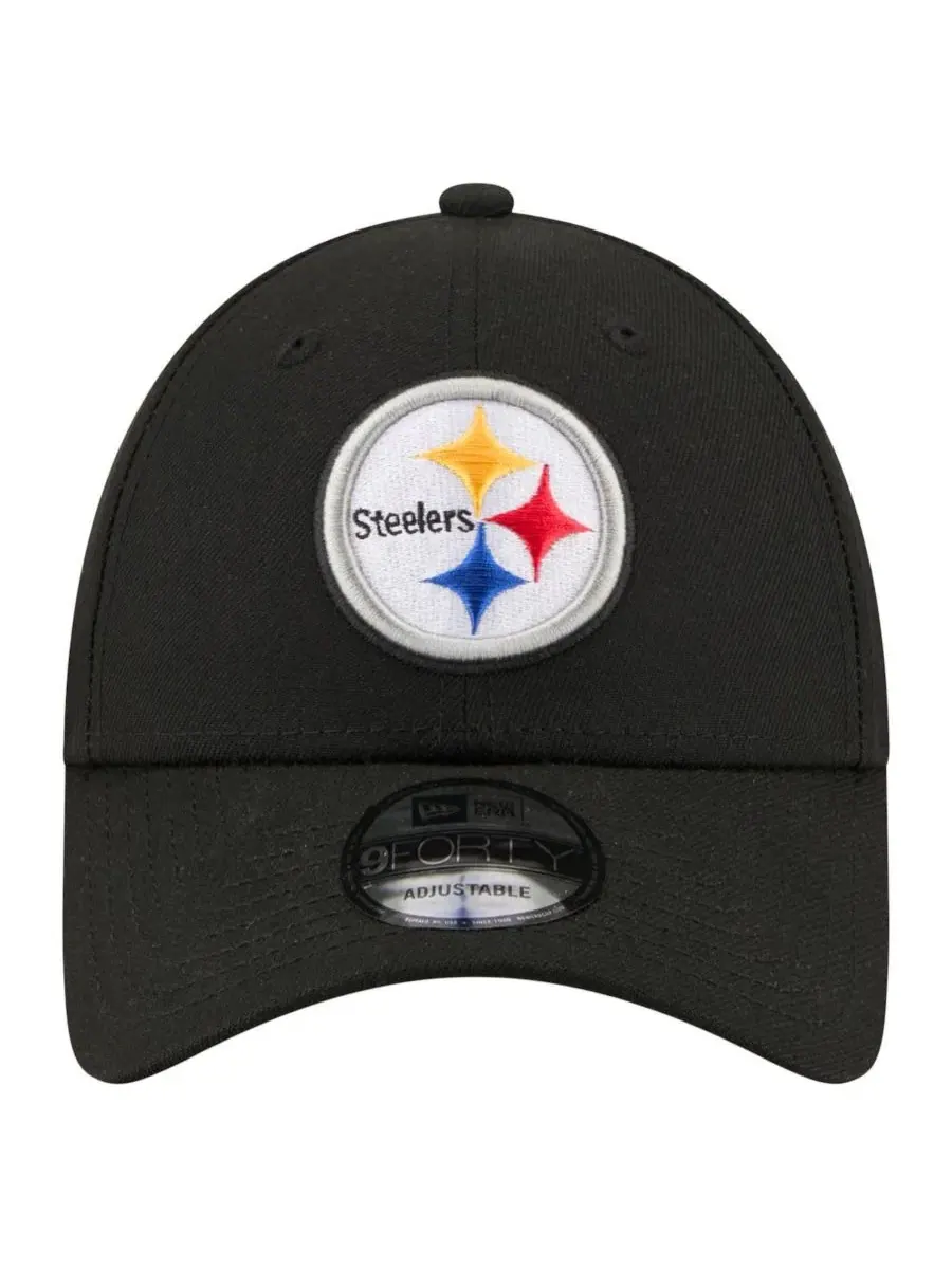 Кепка с вышитым логотипом Pittsburgh Steelers New Era — изображение 5 из 5, черный