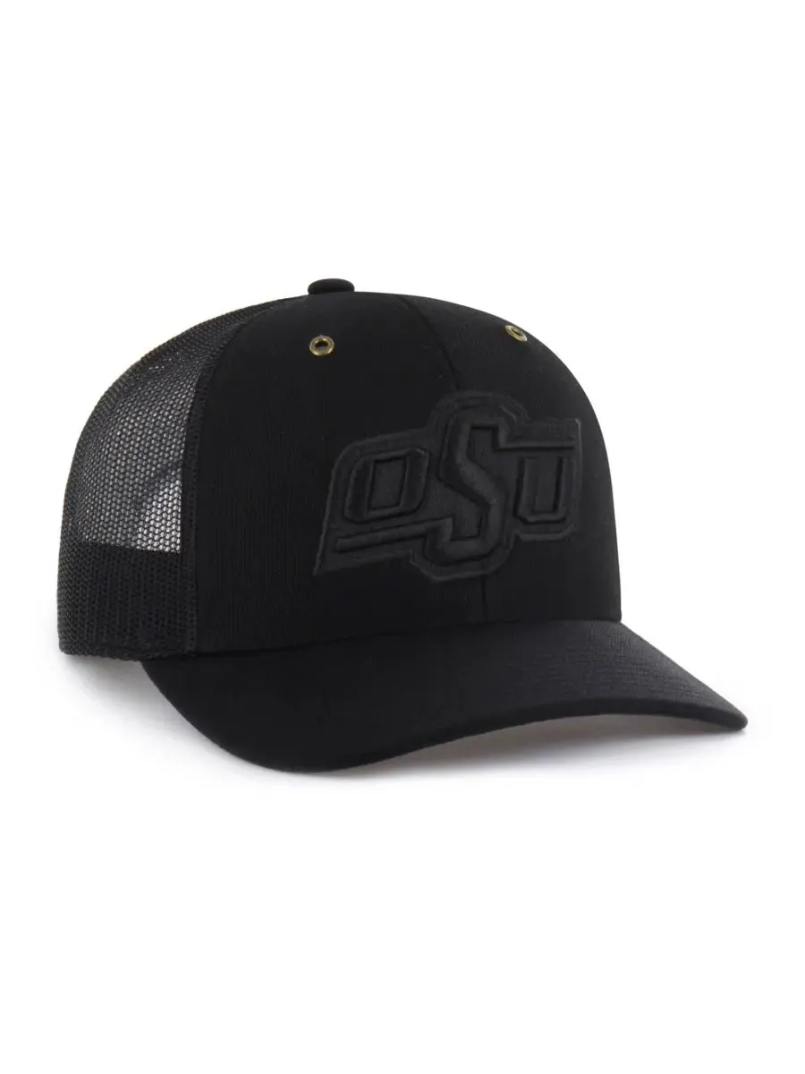 Кепка-тракер с принтом Oklahoma State Cowboys Carhartt x '47 — изображение 2 из 4, черный