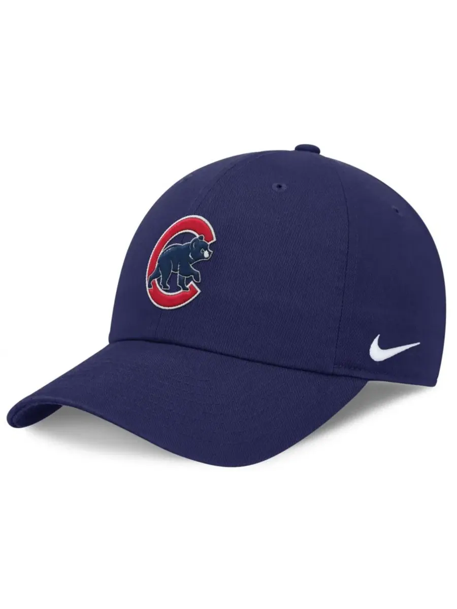 Кепка с вышитым логотипом Chicago Cubs Club Nike
