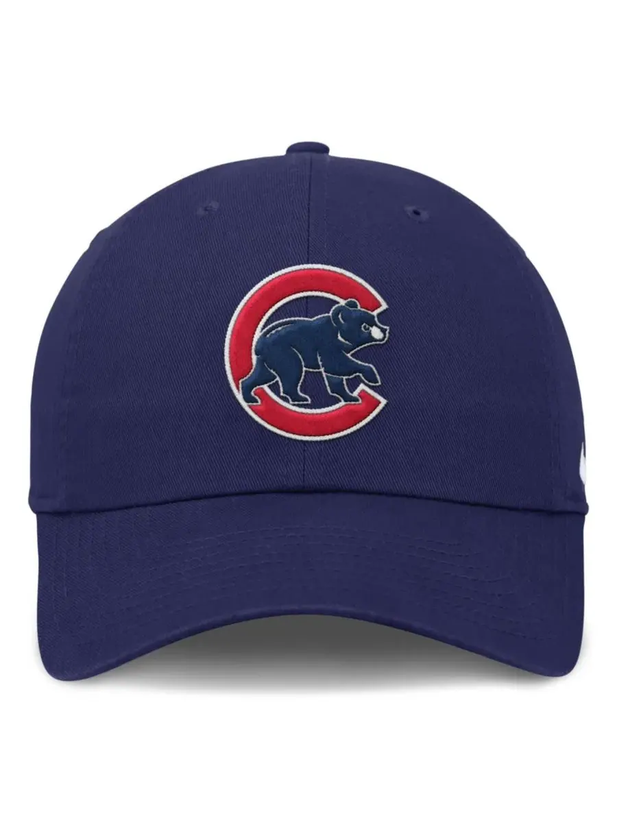 Кепка с вышитым логотипом Chicago Cubs Club Nike — изображение 2 из 3, королевский