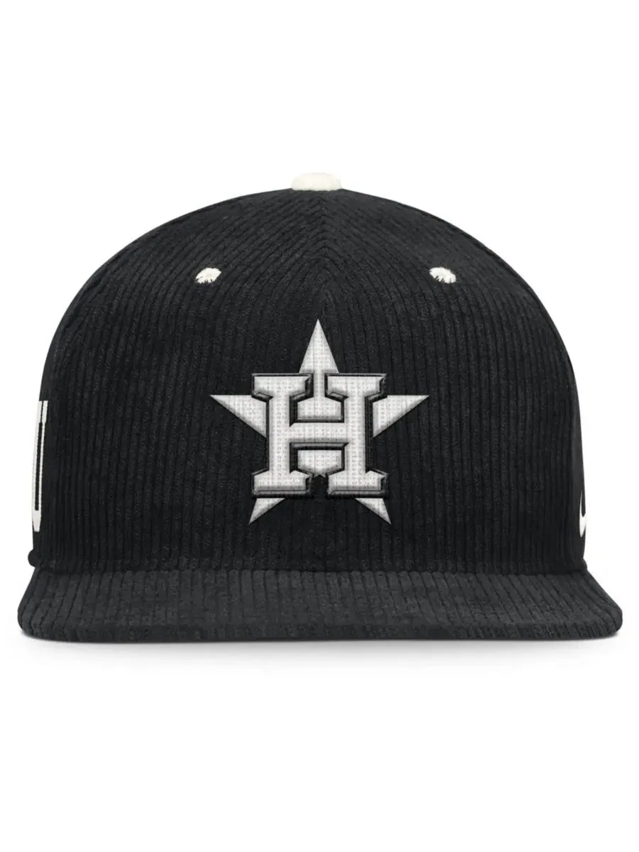 Кепка-снэпбек Nike с вышитым логотипом Houston Astros — изображение 2 из 5, черный