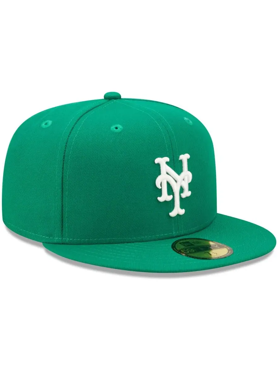 Кепка-фиттед с вышивкой New York Mets New Era — изображение 3 из 5, зеленый