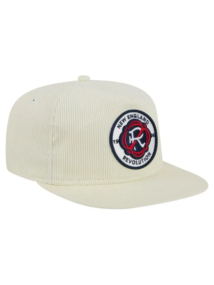 New Era Мужская кремовая кепка-бейсболка New England Revolution 2025 Kickoff Snapback — изображение 3 из 4, бежевый