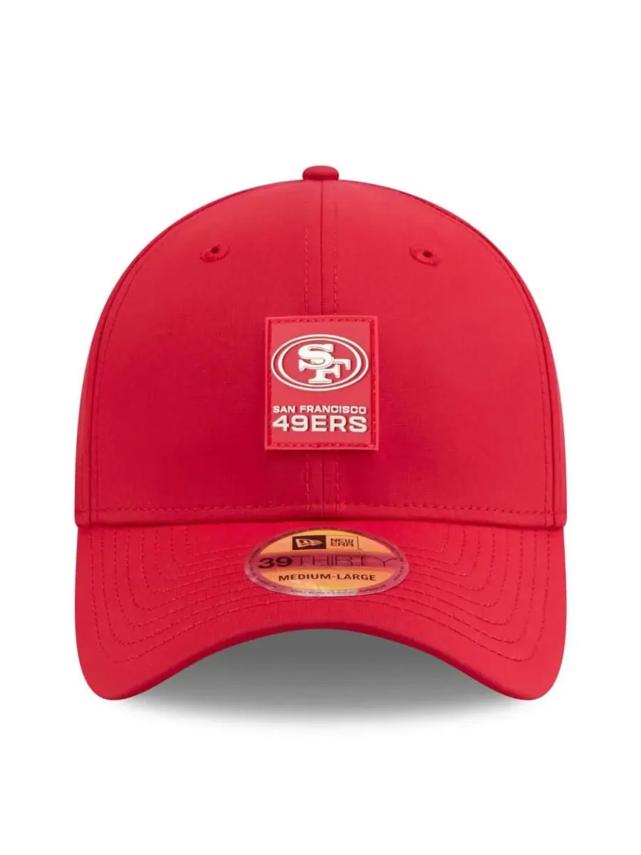 Мужская алая кепка San Francisco 49ers 2025 Sideline 39THIRTY Flex New Era — изображение 5 из 5, алый