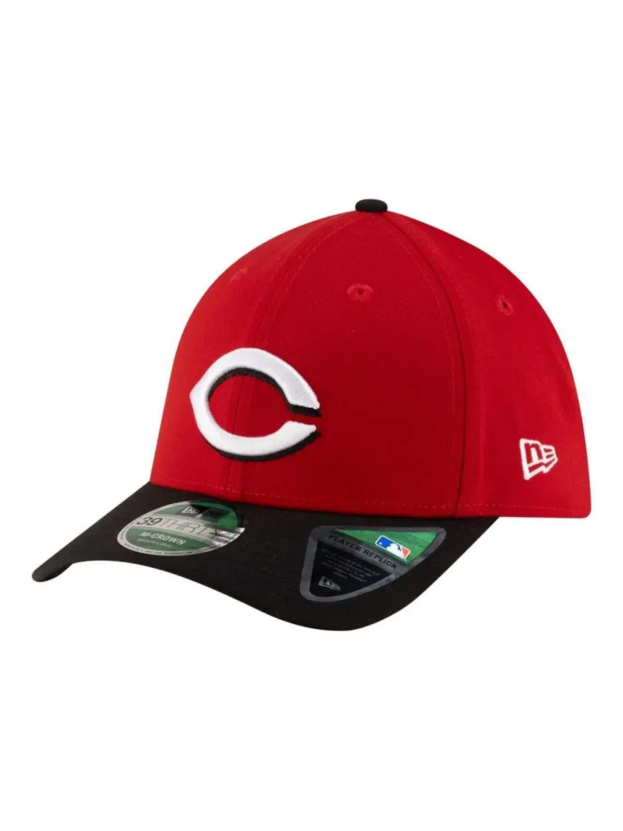 Мужская красная бейсболка Cincinnati Reds Player Replica 39THIRTY M-Crown Flex Hat New Era