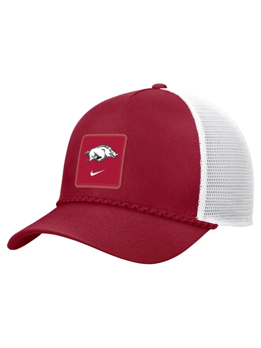 Кепка-тракер с веревочным декором Arkansas Razorbacks Nike