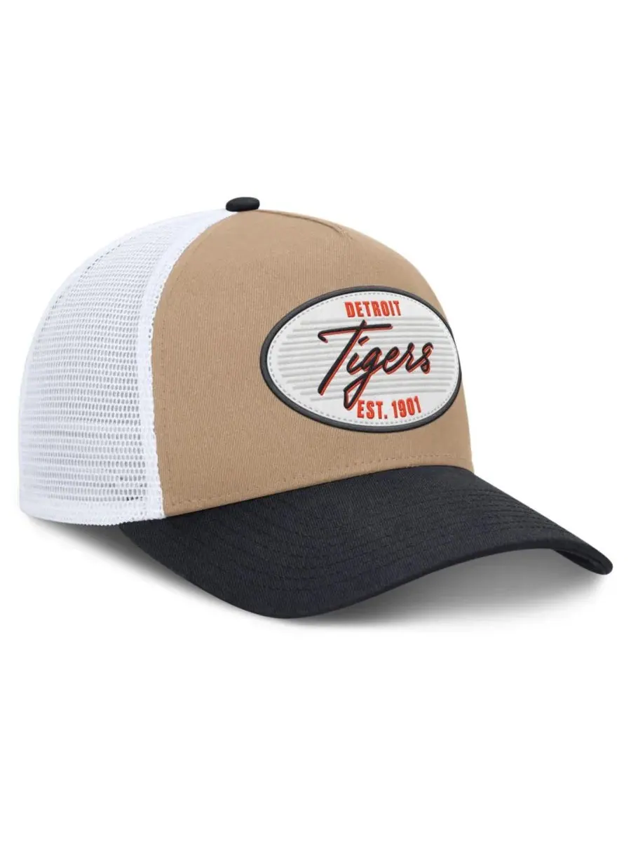 Бейсболка-тракер Nike Rise A-Frame Detroit Tigers — изображение 3 из 4, хаки темно-синий