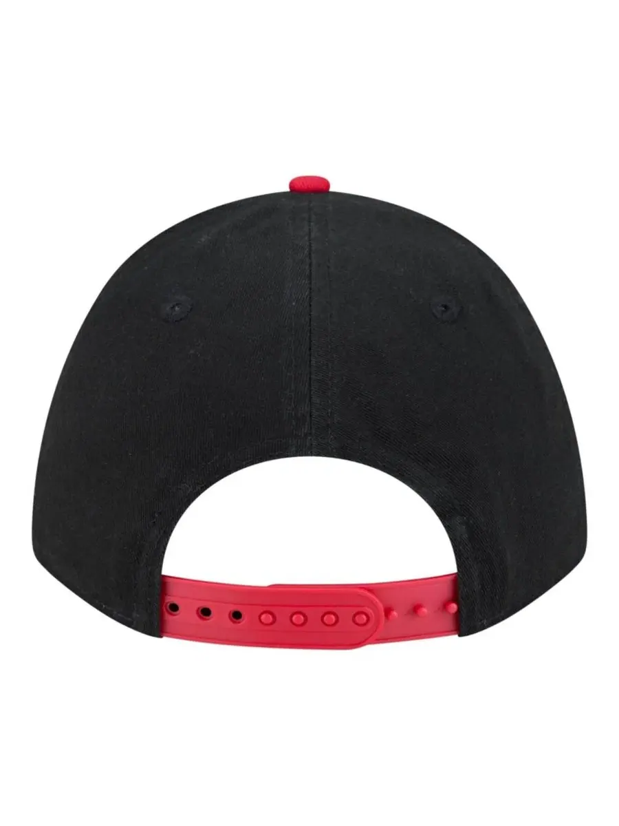 Кепка с вышивкой Cincinnati Reds Team Loyal 9FORTY M-Crown New Era — изображение 4 из 7, черный красный
