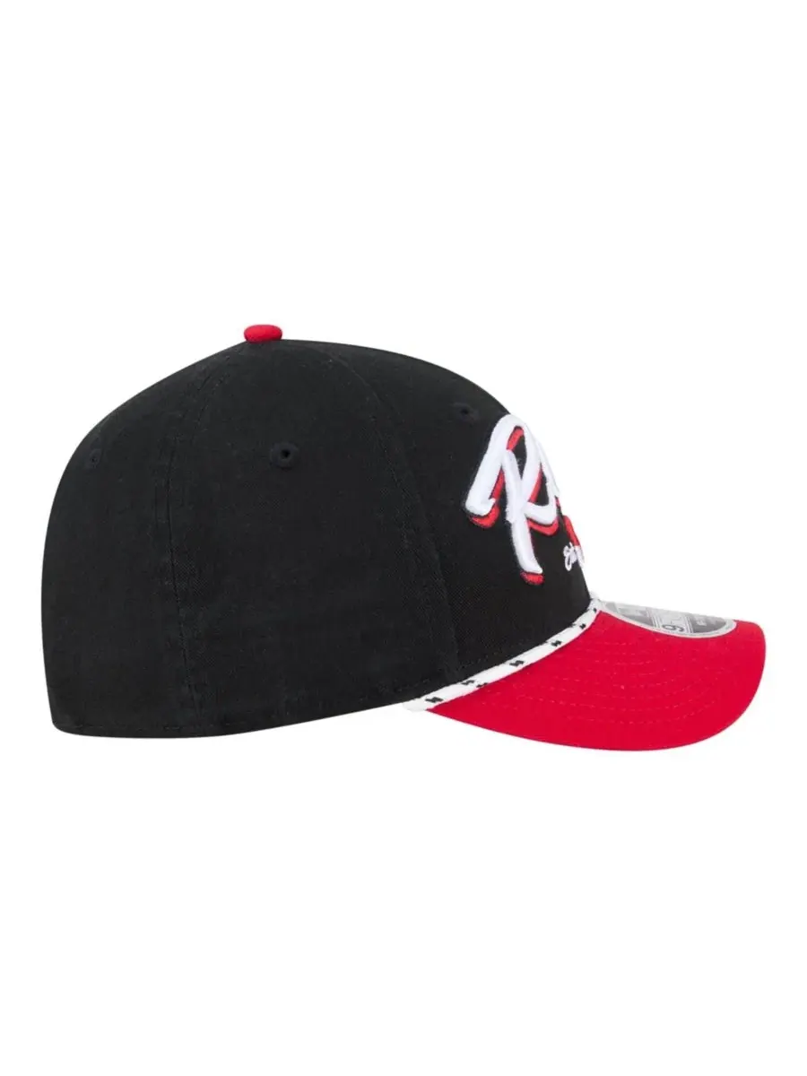 Кепка с вышивкой Cincinnati Reds Team Loyal 9FORTY M-Crown New Era — изображение 7 из 7, черный красный