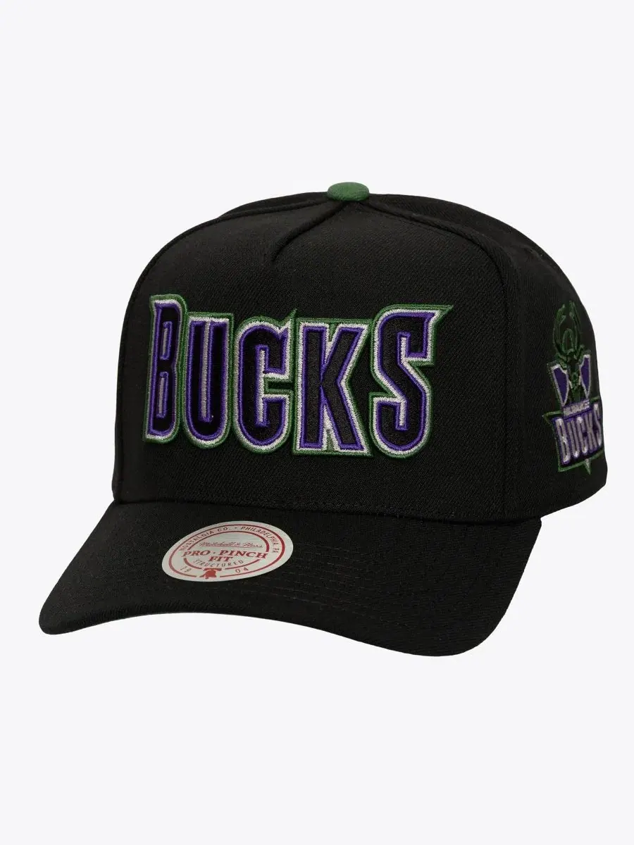 Кепка-снэпбек Mitchell & Ness Milwaukee Bucks Class Act Pro