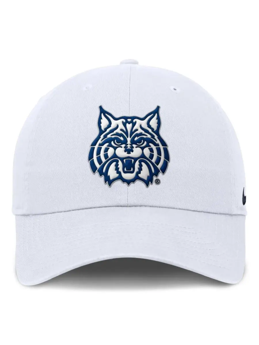 Кепка с козырьком Dri-FIT с вышивкой Arizona Wildcats Club Nike — изображение 2 из 4, белый