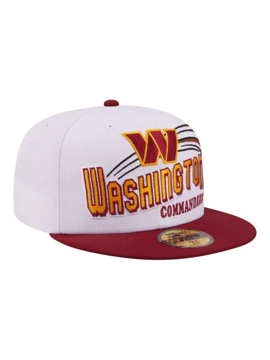 Кепка New Era 59FIFTY Retro Swoop Washington Commanders