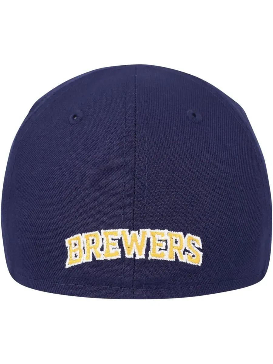 Бейсболка из полиэстера с вышивкой Milwaukee Brewers New Era — изображение 4 из 4, темно-синий