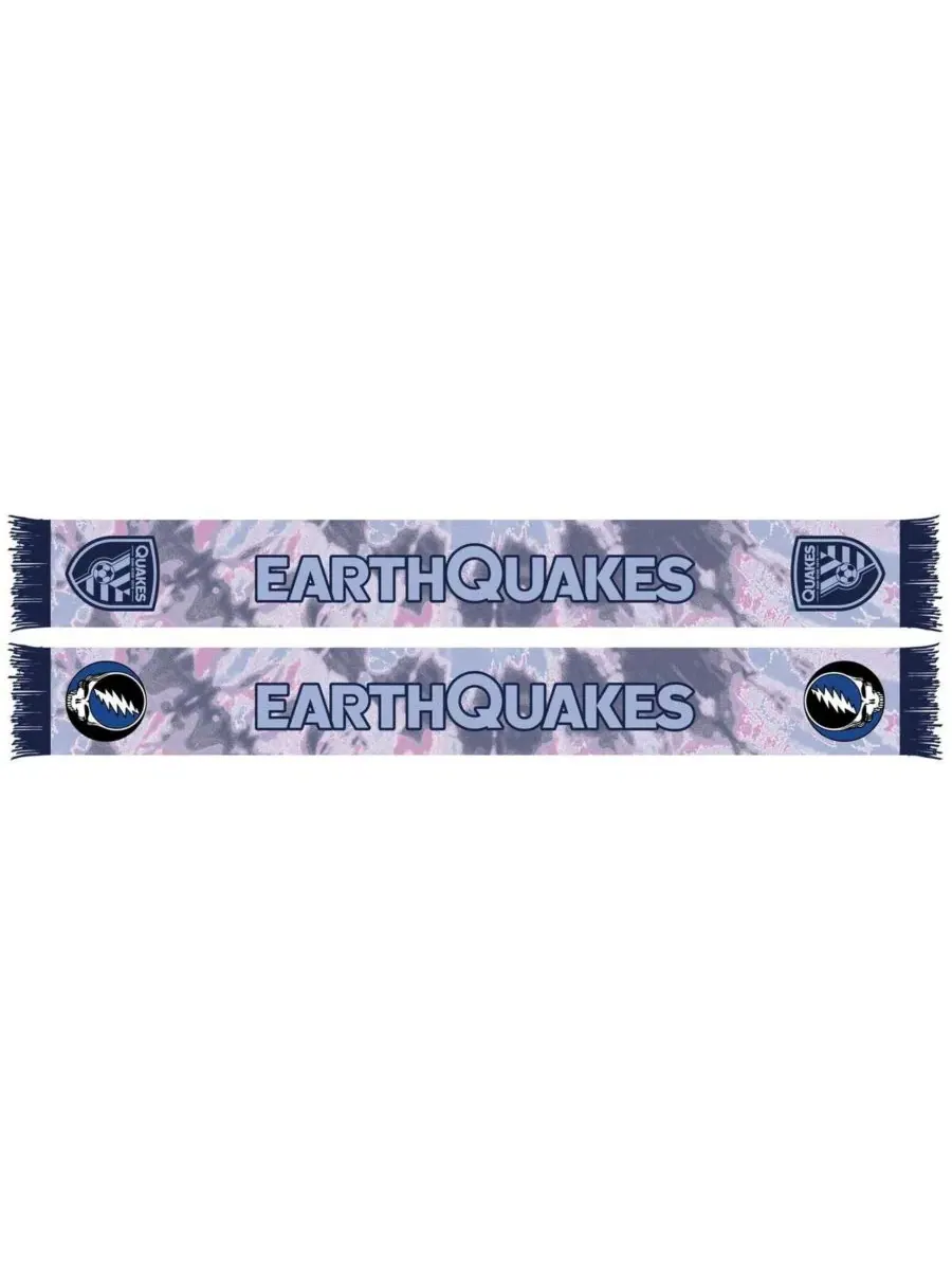Шарф с принтом San Jose Earthquakes Ruffneck Scarves — фиолетовый