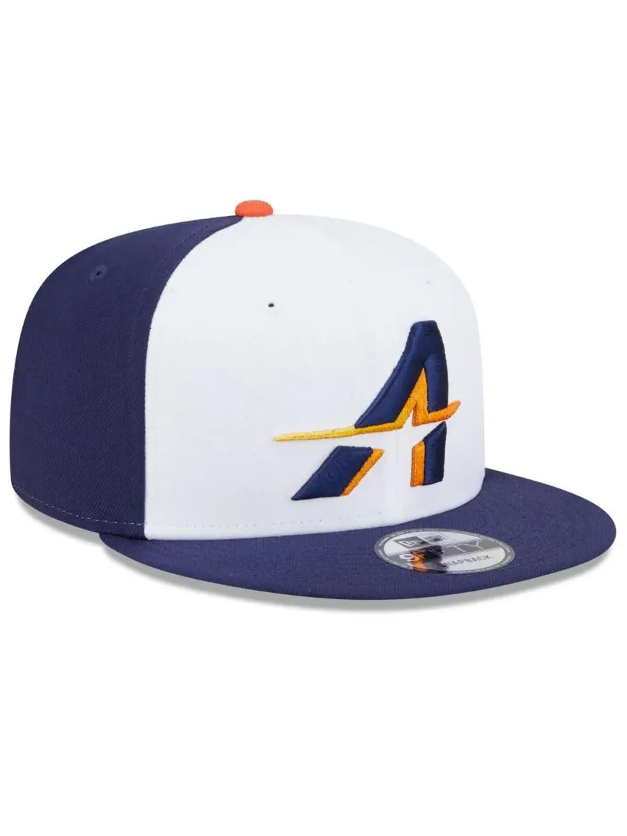 New Era Мужская белая/темно-синяя бейсболка Houston Astros 2025 City Connect 9FIFTY с — изображение 3 из 5, белый темно-синий