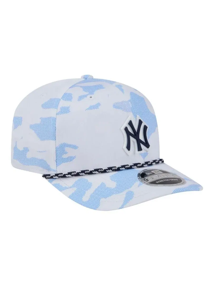 Кепка с козырьком New York Yankees Camo Rope 9SEVENTY New Era — изображение 3 из 5, белый